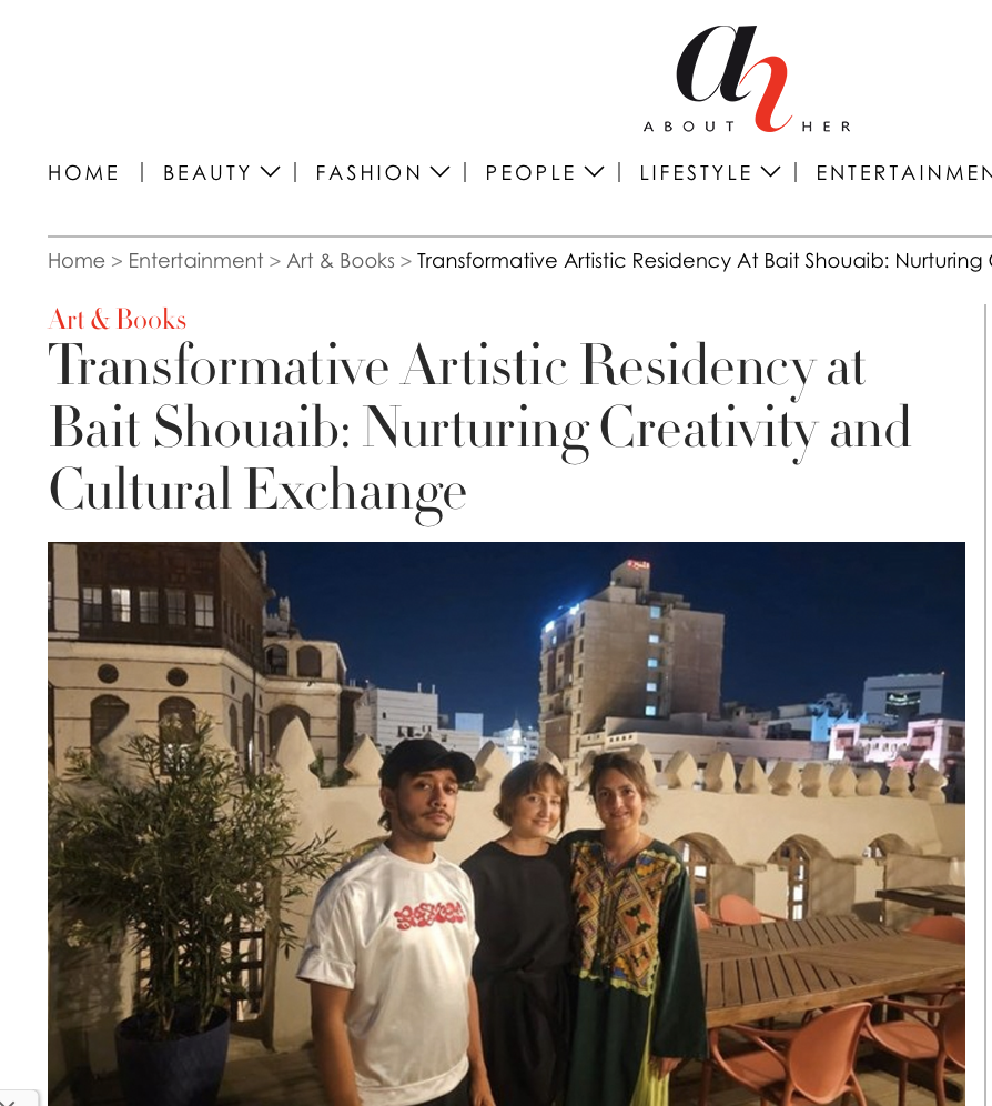 About Her Article Screenshot