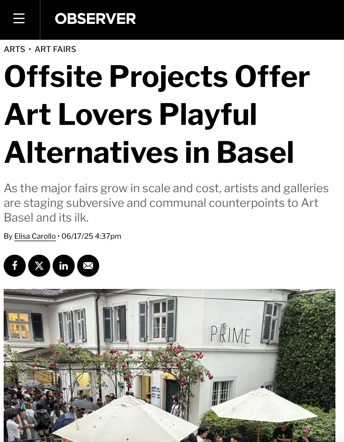 Observer Article Screenshot